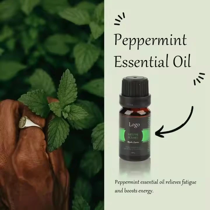100% pure Peppermint refresh essential oils